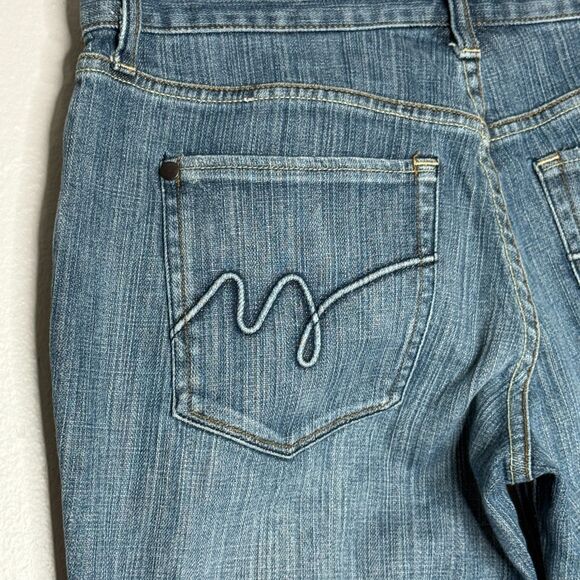 Mossimo Jeans Womens Bootcut 6 Blue Premium Denim Classic Cowgirl - Picture 10 of 11